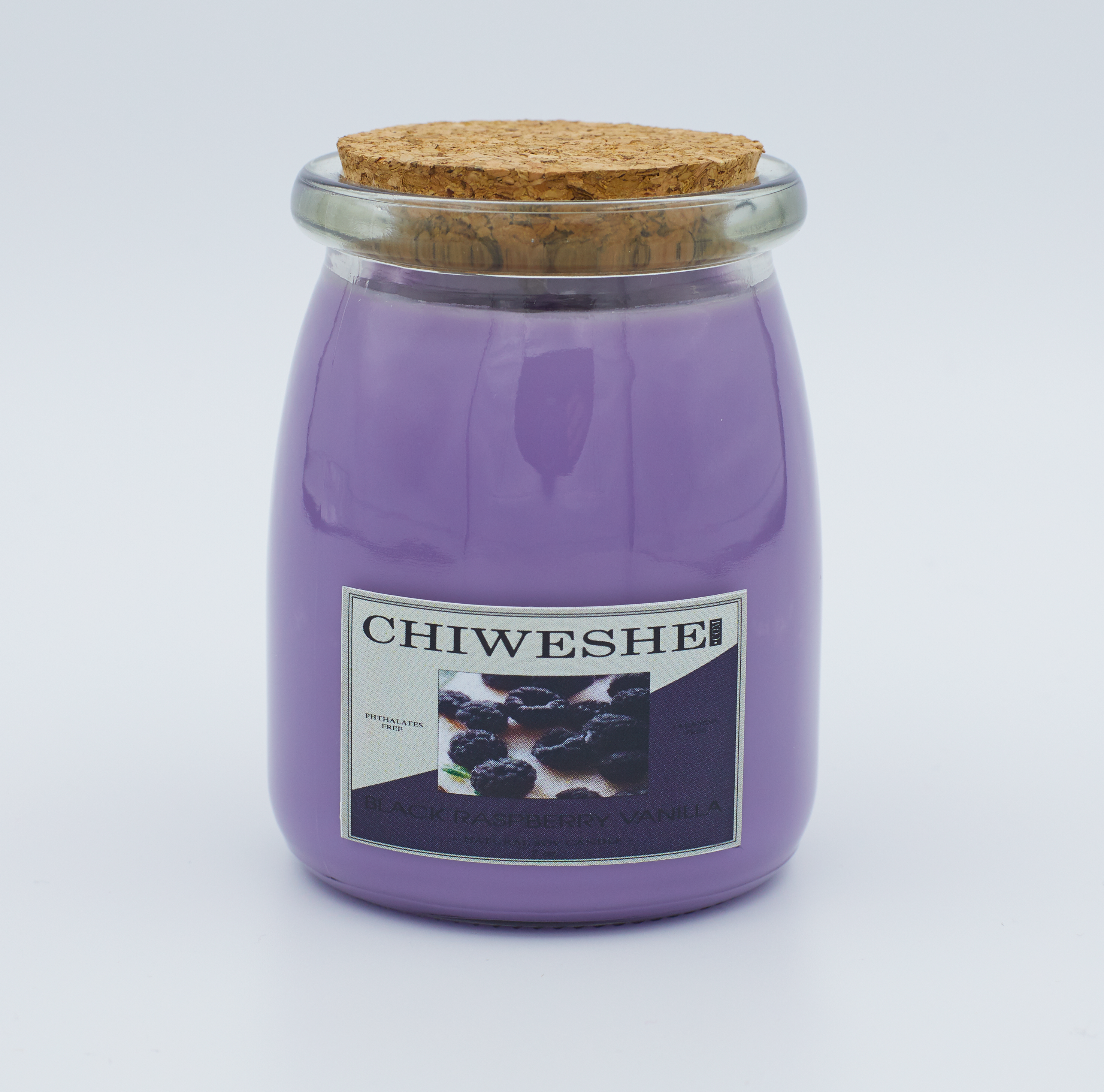 Black Raspberry Vanilla Natural Soy Candle Yogurt Jar (7 oz.) Black Raspberry Vanilla Natural Soy Candle Yogurt Jar (7 oz.)