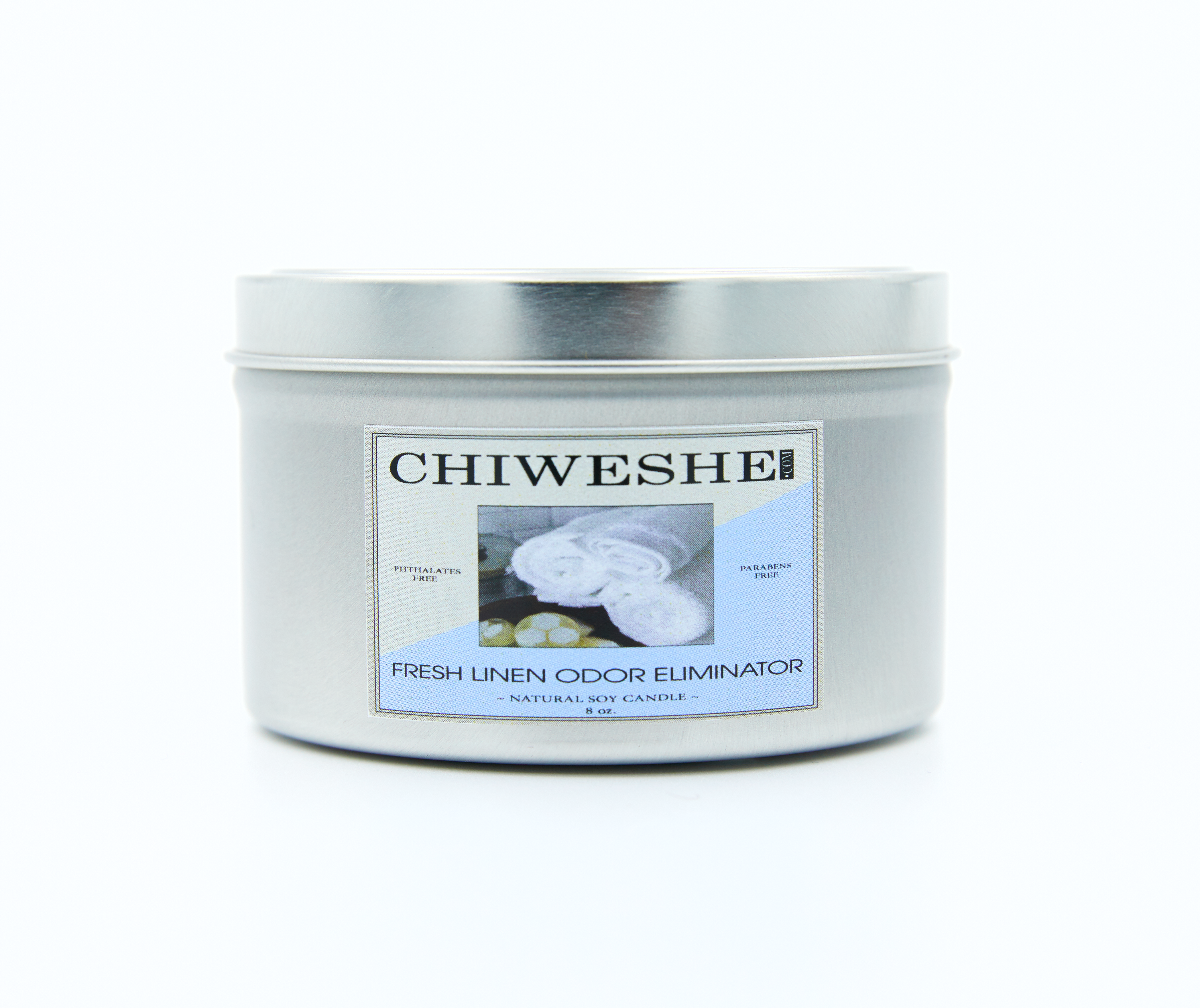 Fresh Linen Natural Soy Candle Tin (8 oz.) Fresh Linen Natural Soy Candle Tin (8 oz.)