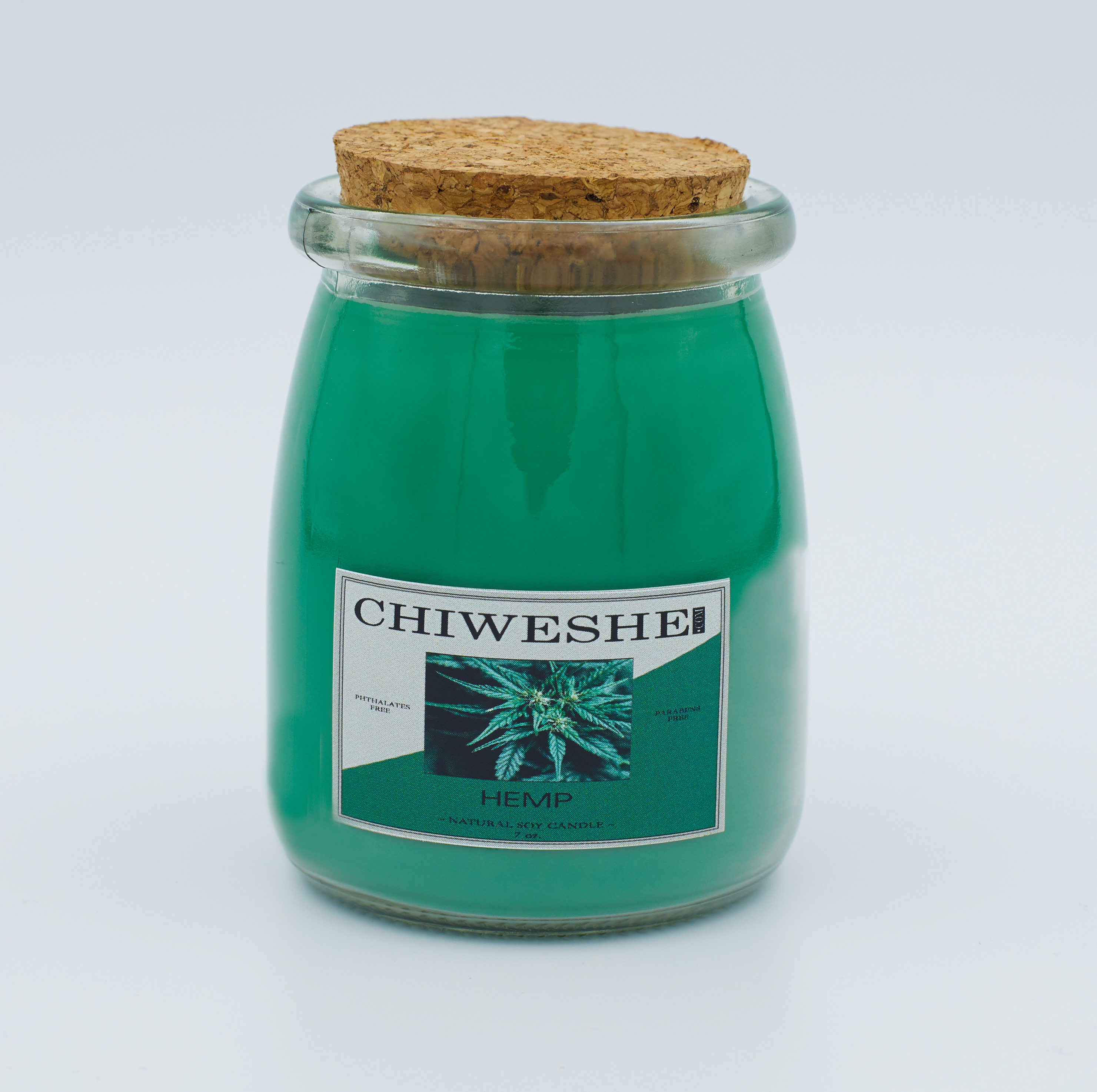 Hemp Natural Soy Candle Yogurt Jar (7 oz.) Hemp Natural Soy Candle Yogurt Jar (7 oz.)