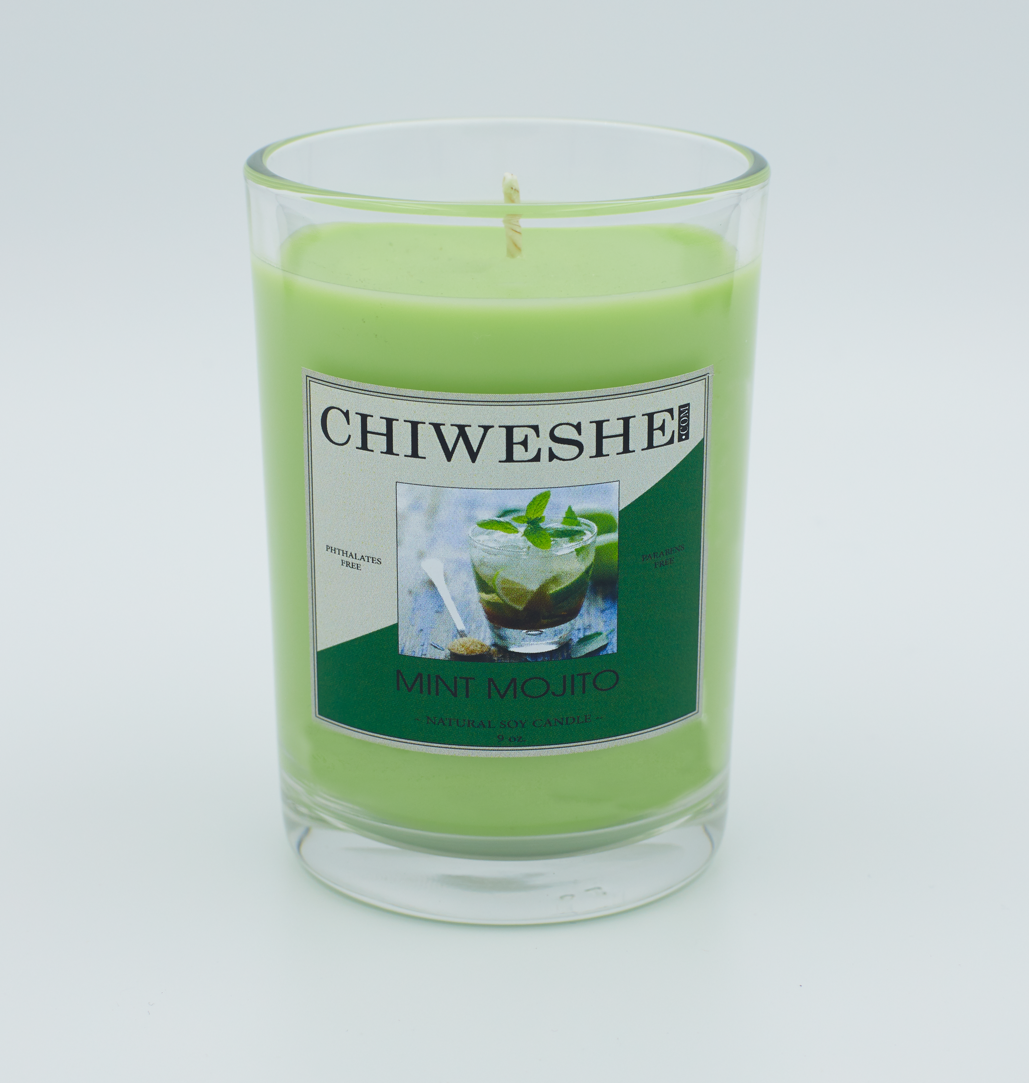 Mint Mojito Natural Soy Candle The Puebla Collection (9 oz.) Mint Mojito Natural Soy Candle The Puebla Collection (9 oz.)