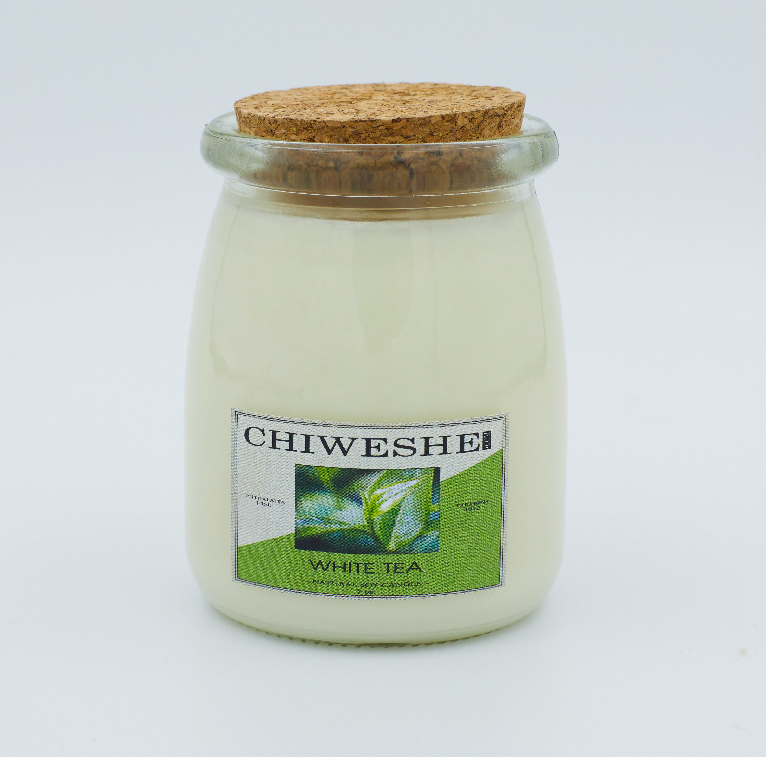 White Tea Natural Soy Candle Yogurt Jar (7 oz.) White Tea Natural Soy Candle Yogurt Jar (7 oz.)