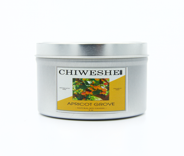 Apricot Grove Natural Soy Candle Tin (8 oz.)
