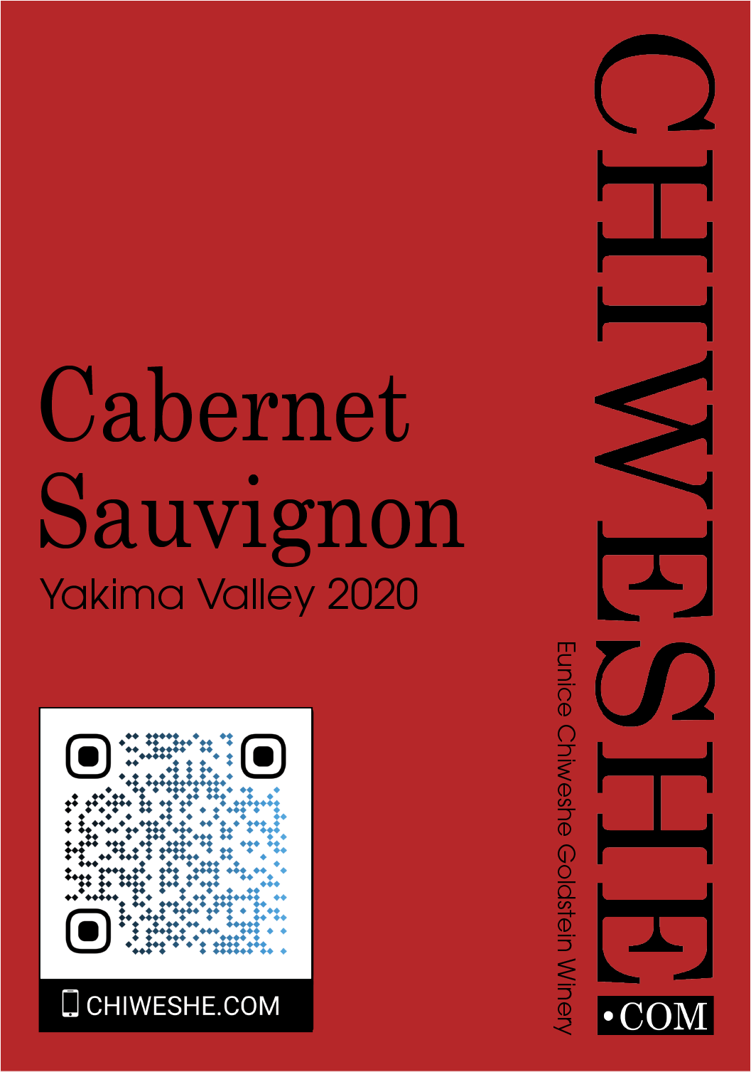 Chiweshe Cabernet Sauvignon Yakima Valley 2020 750 mL