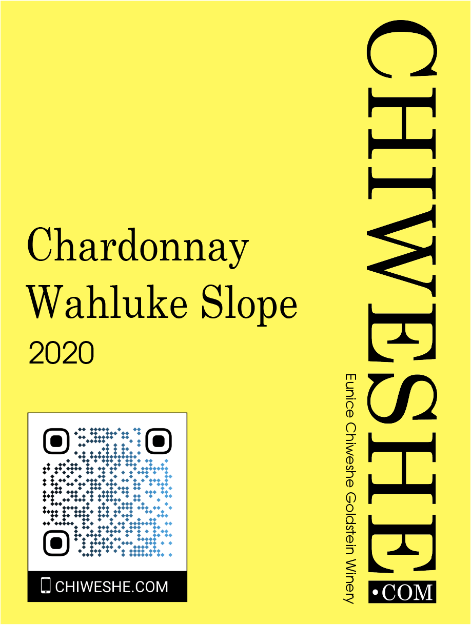 Chiweshe Chardonnay Wahluke Slope 2020 750 mL