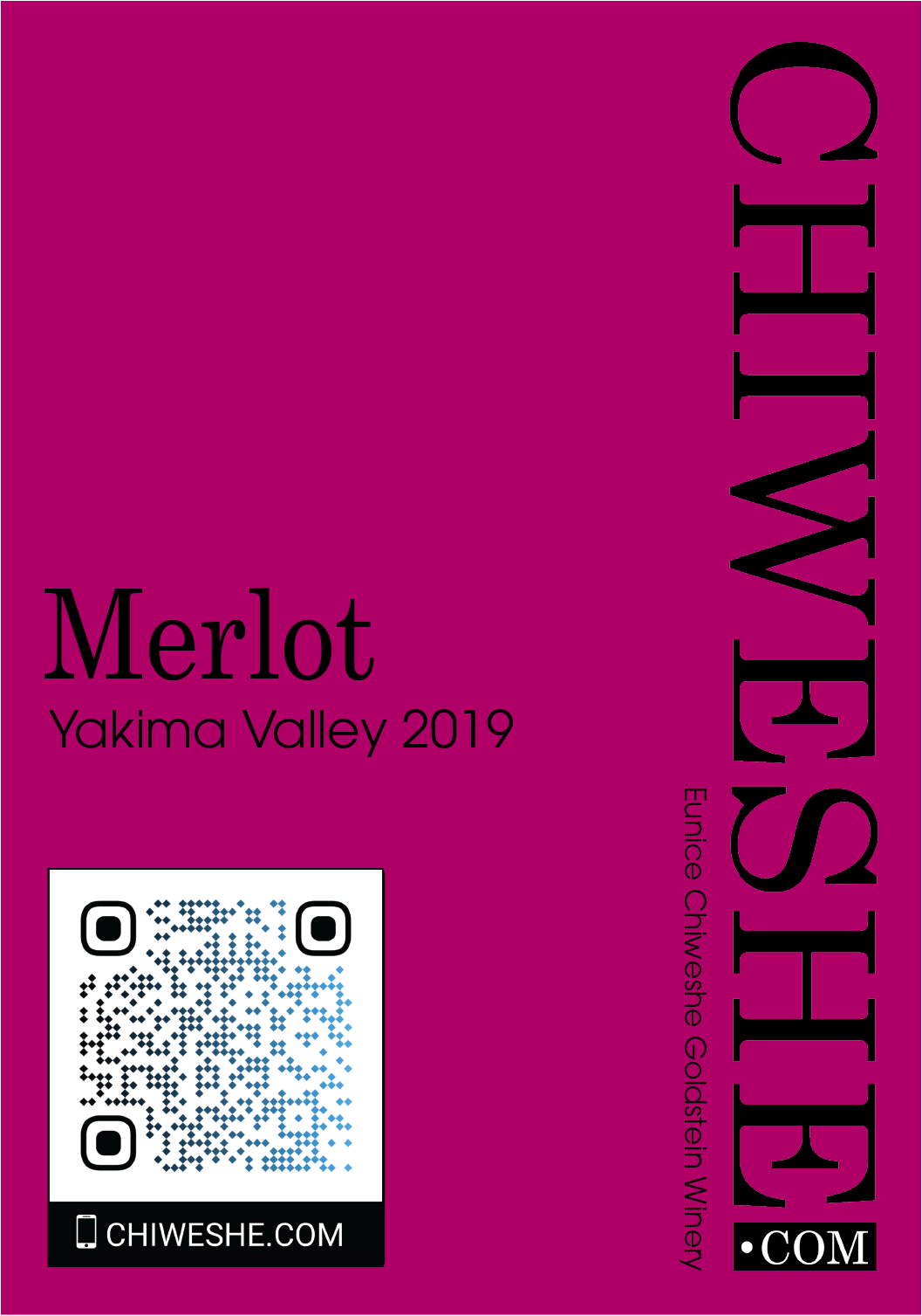Chiweshe Merlot Yakima Valley 2019 750 mL