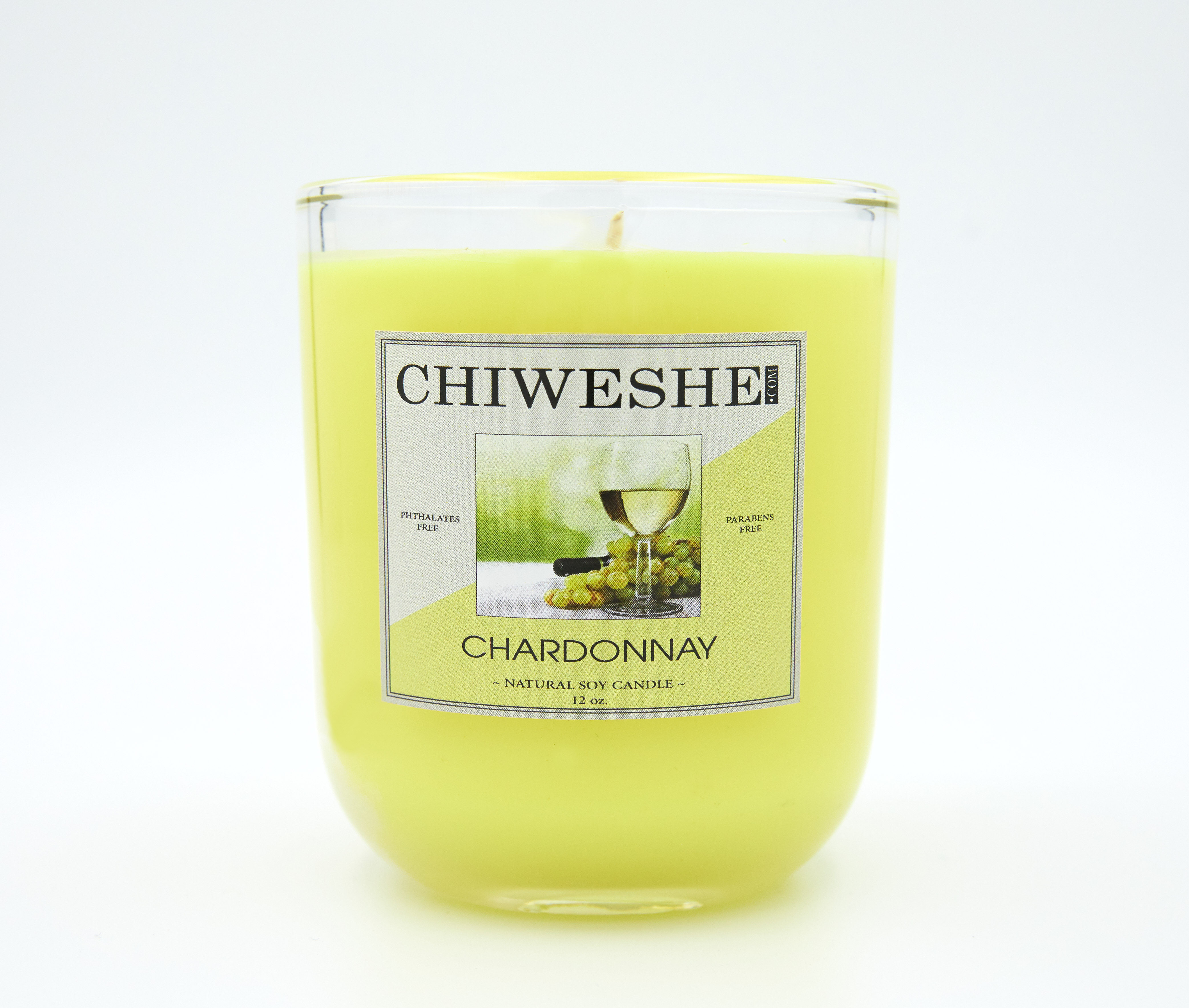 Chardonnay Natural Soy Candle The Sonoma Collection (12 oz.)