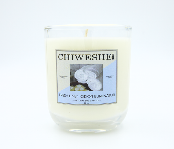 Fresh Linen Natural Natural Soy Candle The Sonoma Collection (12 oz.)