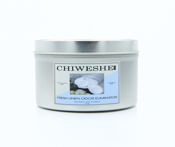 Fresh Linen Natural Soy Candle Tin (8 oz.)