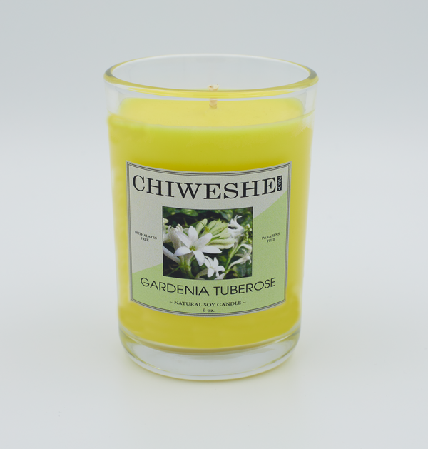 Gardenia Tumbrose Natural Soy Candle The Puebla Collection (9 oz.)