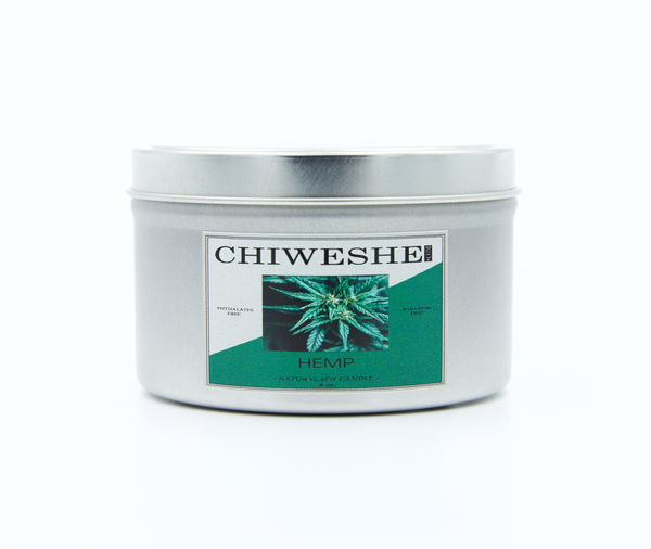 Hemp Natural Soy Candle Tin (8 oz.)