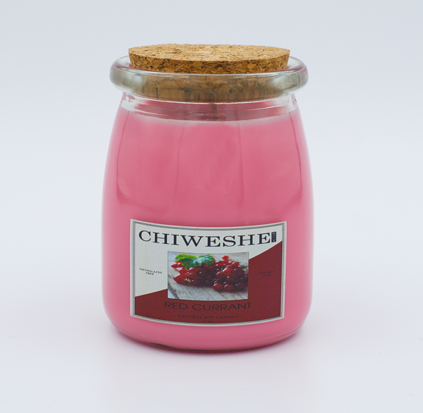 Red Currant Natural Soy Candle Yogurt Jar (7 oz.)