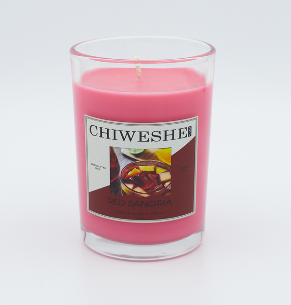 Red Sangria Natural Soy Candle The Puebla Collection (9 oz.)