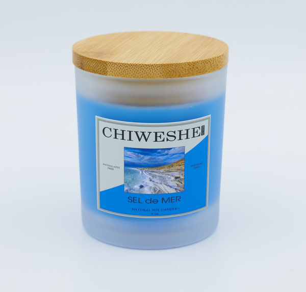 SEL de MER Natural Soy Candle Frosted Jar (6 oz.)