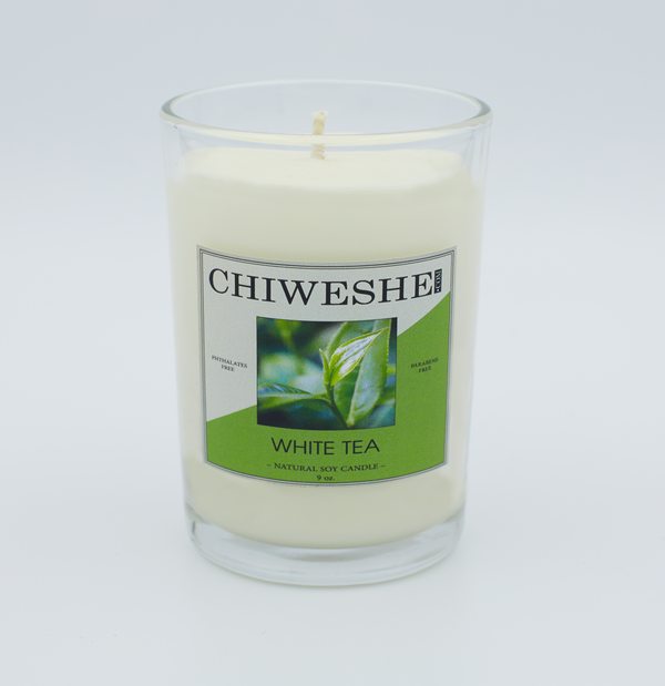 White Tea Natural Soy Candle The Puebla Collection (9 oz.)